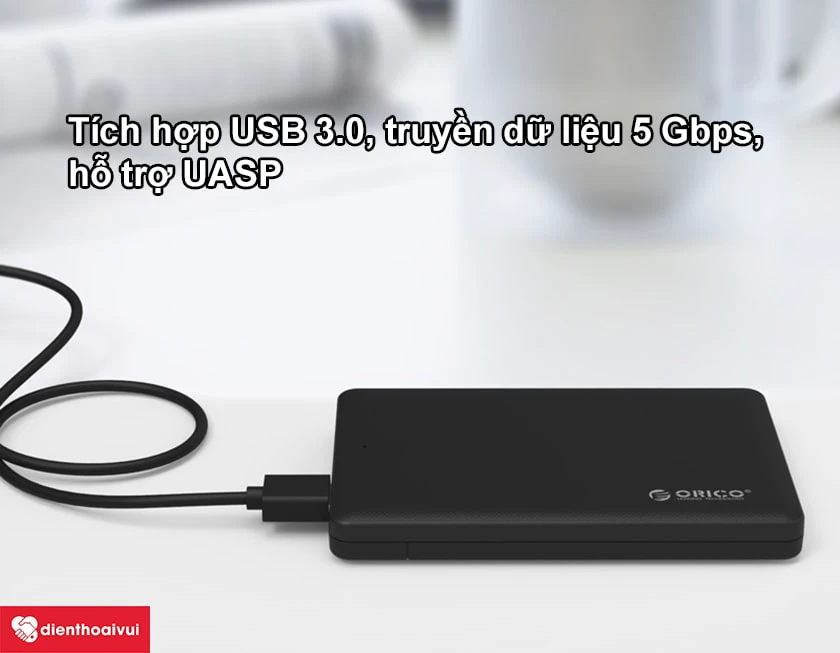 Hộp ổ cứng Orico 2.5&Prime; 2577U3 SSD/HDD Sata 3