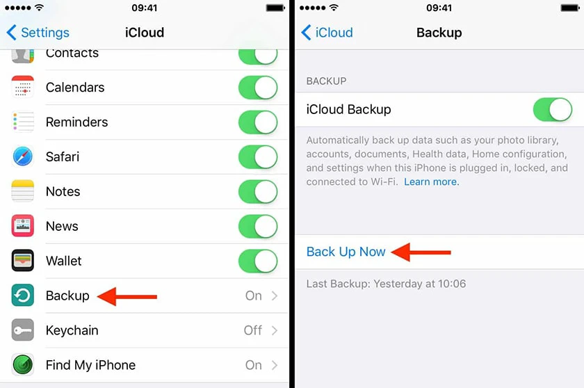 t&iacute;nh năng mới tr&ecirc;n ios 14.5 t&ugrave;y chọn sao lưu d&agrave;nh cho Apple Watch