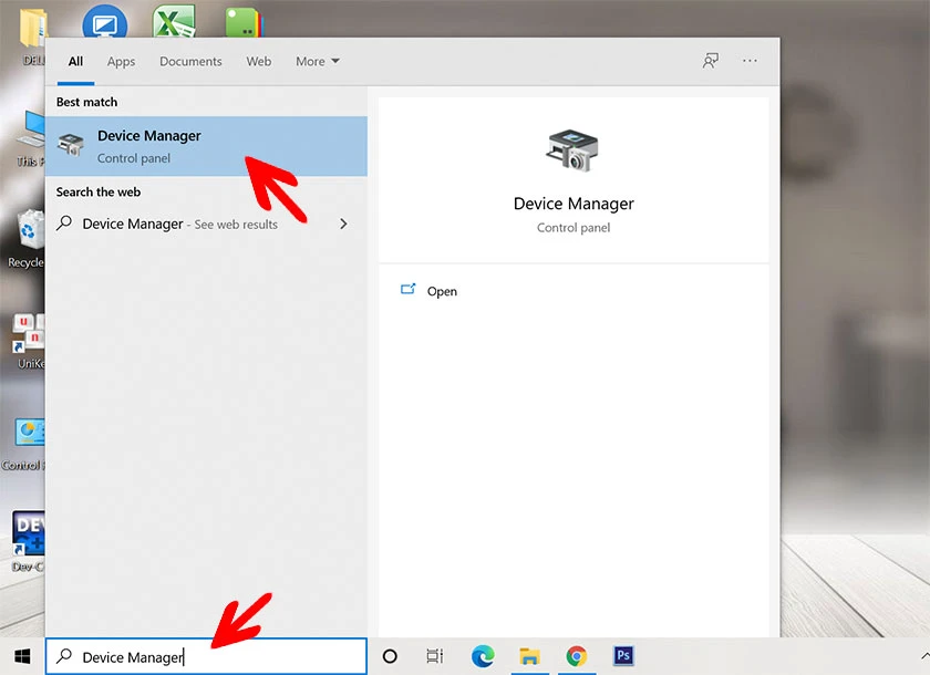 Kiểm tra ổ cứng SSD hay HDD bằng bằng Device Manager