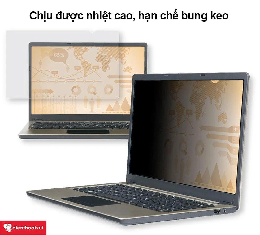 Miếng dán màn hình laptop S-Case 13 inch full