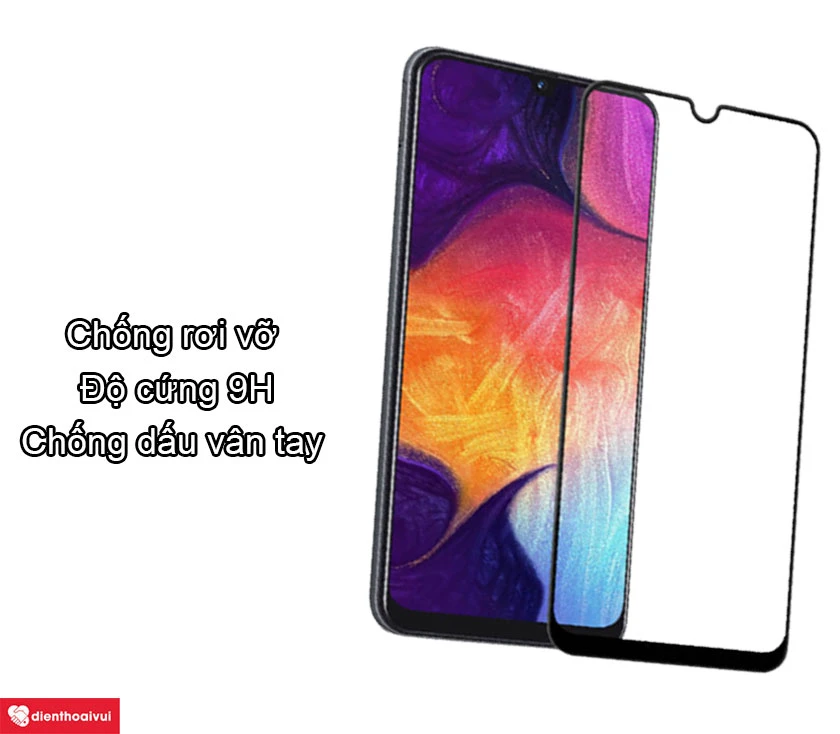 Miếng d&aacute;n chống va đập full m&agrave;n h&igrave;nh Samsung Galaxy A20/A30/A50