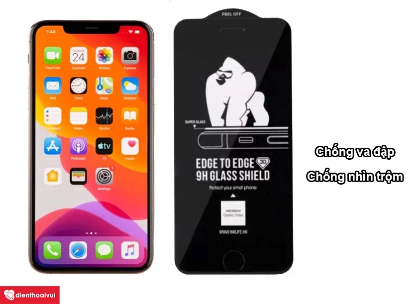 Chống va đập với độ cứng 9H v&agrave; chống nh&igrave;n trộm tối ưu