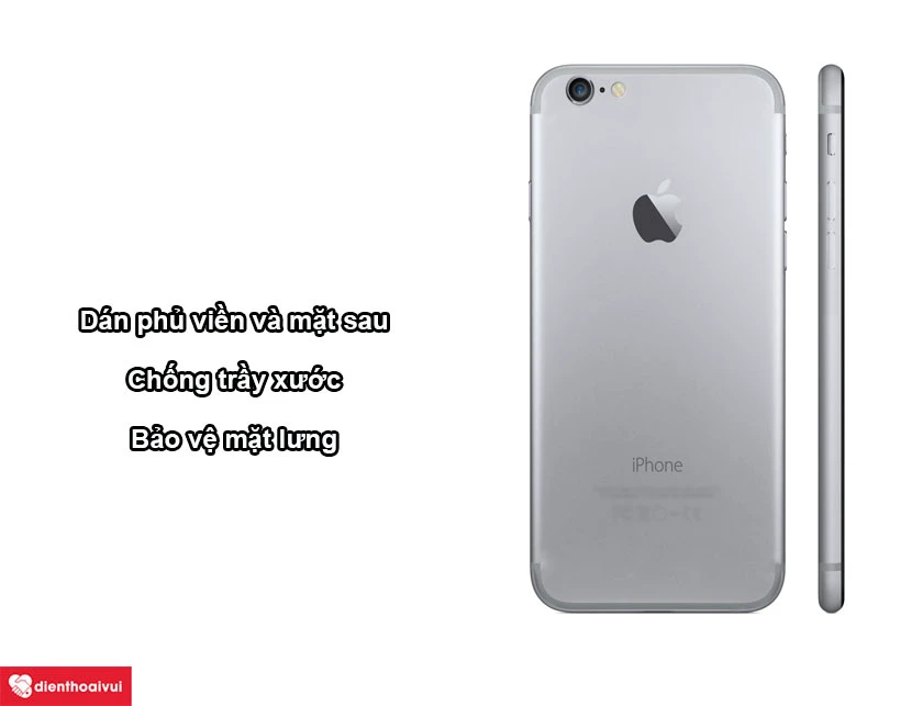 Vì sao n&ecirc;n dán phủ vi&ecirc;̀n và mặt sau cho iPhone 7/8?