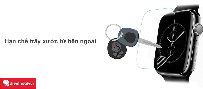 miếng d&aacute;n m&agrave;n h&igrave;nh PPF Apple Watch