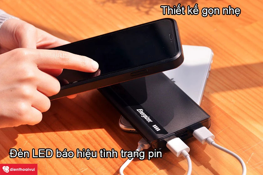Pin sạc dự ph&ograve;ng Energizer 10000mAh - UE10054 