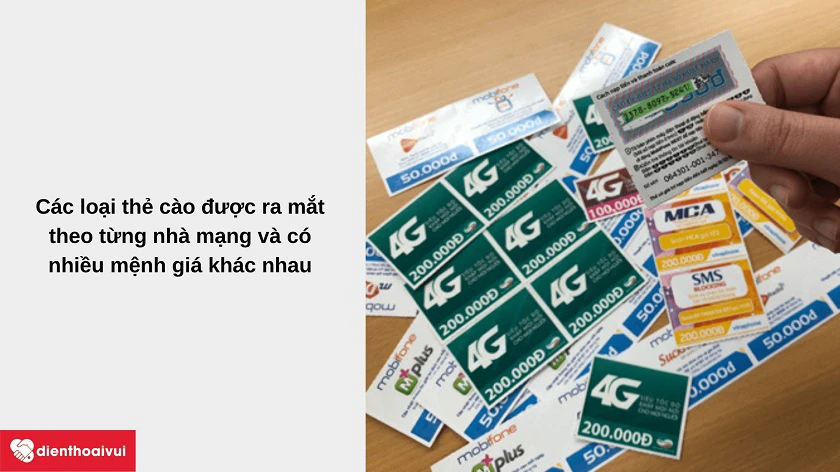 Thẻ cào đi&ecirc;̣n thoại là gì?