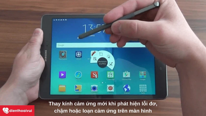 dịch vụ thay ép kính cảm ứng Samsung Galaxy Tab A 9.7