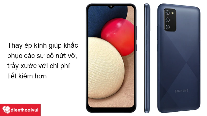 N&ecirc;n thay &eacute;p k&iacute;nh Samsung Galaxy A02s hay kh&ocirc;ng?