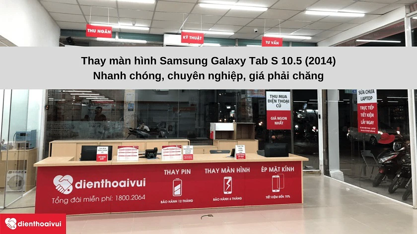 thay màn hình Samsung Galaxy S 10.5 2014