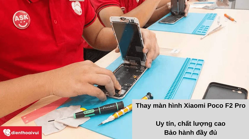 thay màn hình Xiaomi Poco F2 Pro