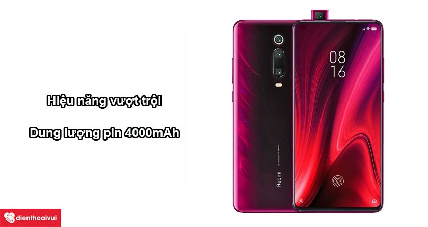 Xiaomi Redmi K20 - Hiệu năng vượt trội, pin có dung lượng khủng 4000mAh