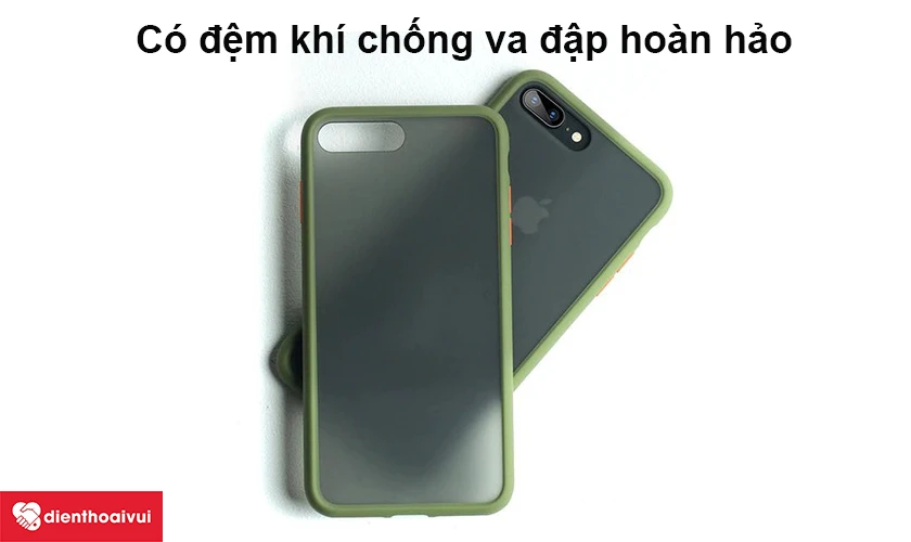 Ốp lưng S-Case iPhone 7/8 Plus trong nhám