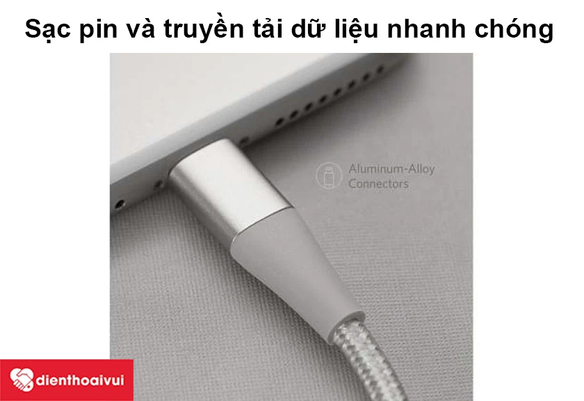 c&aacute;p sạc Anker Powerline II lightning A8453