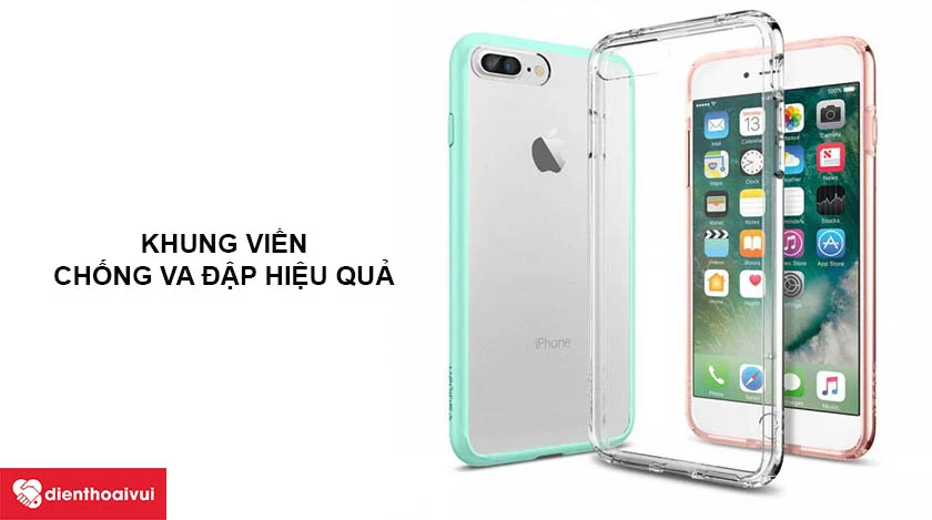 Ốp lưng chống va đập S-case iPhone 7/8 Plus in hình