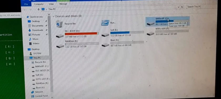 Sửa lỗi recovery win 10