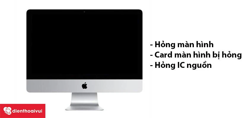 Sửa lỗi không lên hình iMac 20 inch Early 2008 A1224 EMC