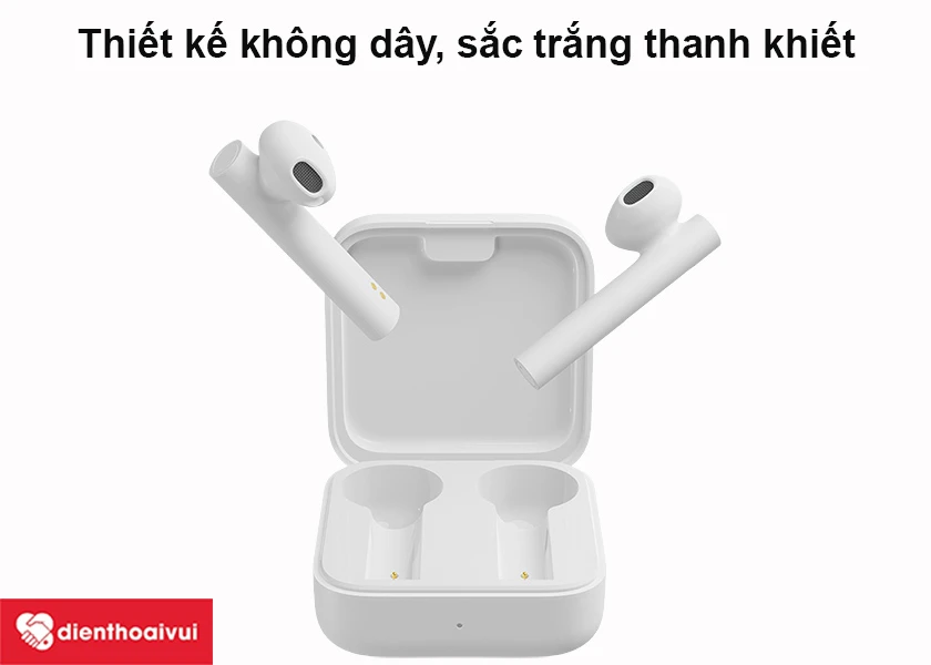 Tai nghe kh&ocirc;ng d&acirc;y Xiaomi True Wireless Earphones 2