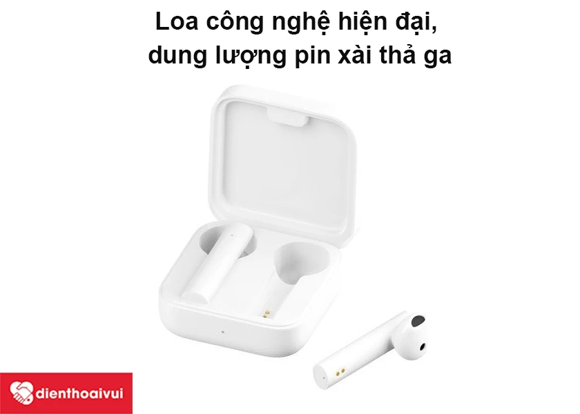 Tai nghe kh&ocirc;ng d&acirc;y Xiaomi True Wireless Earphones 2