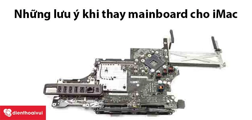 Thay mainboard iMac 20 inch Early 2008 A1224 EMC 2210