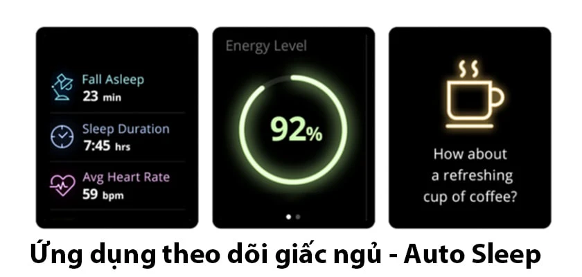 Auto Sleep - ứng dụng, app hay cho apple watch 3,5