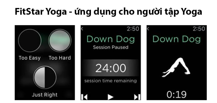 FitStar Yoga - ứng dụng, app hay cho apple watch 3,5
