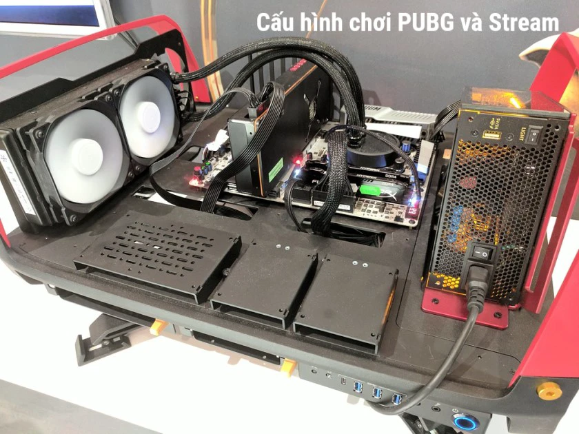 Cấu h&igrave;nh chơi PUBG pc v&agrave; Stream (cấu h&igrave;nh streamer PUBG)