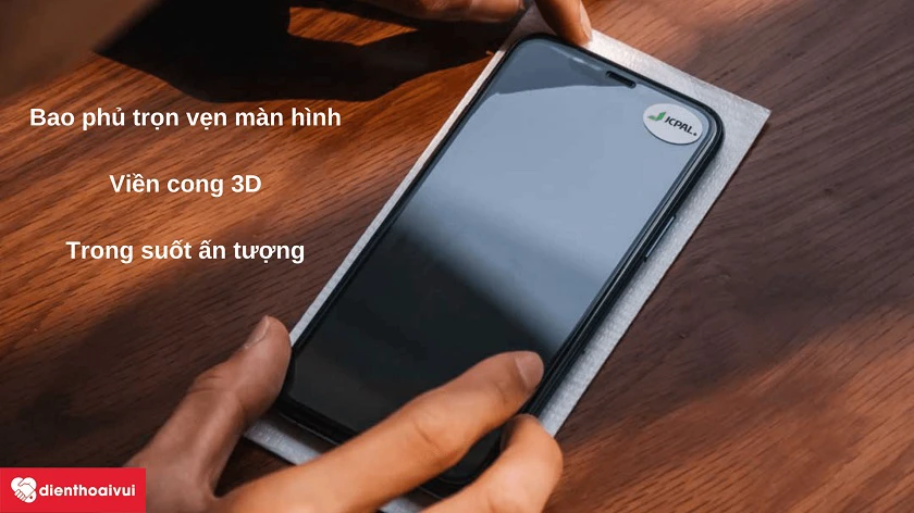 Miếng d&aacute;n chống va đập JCPAL 3D Armor iPhone 11 Pro full
