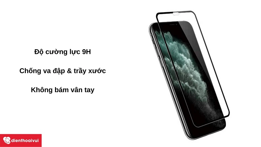 Miếng d&aacute;n chống va đập JCPAL 3D Armor iPhone 11 Pro full