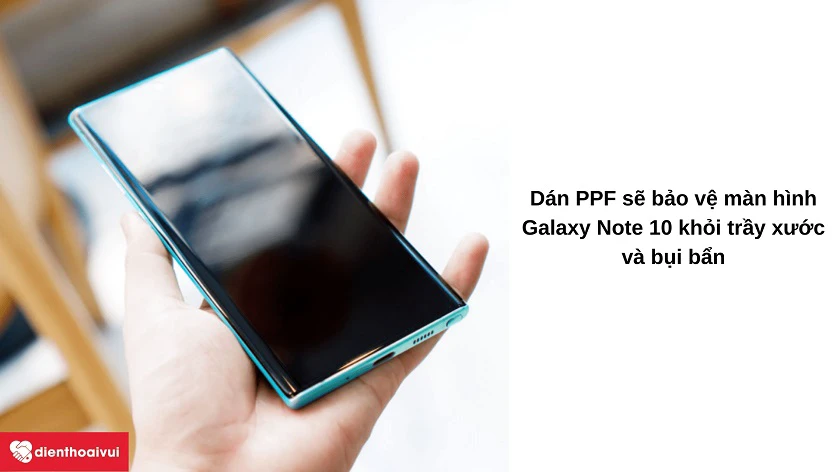 Miếng dán PPF màn hình Samsung Galaxy Note 10