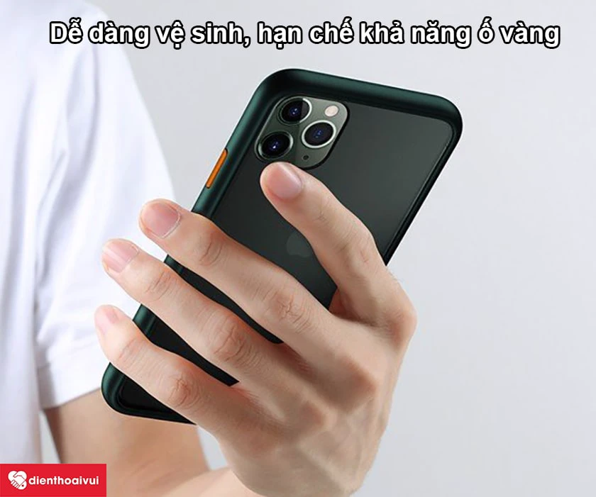 Ốp lưng Totu iPhone XS Max nhám mờ