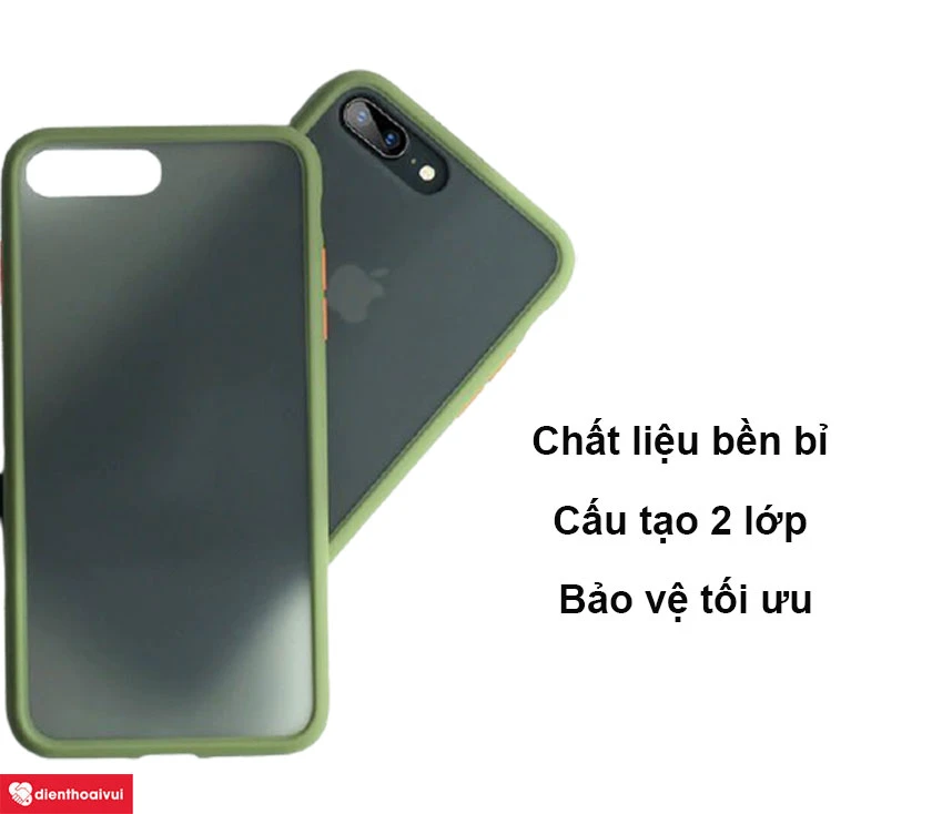 Ốp lưng Likgus iPhone 7/8 Plus trong nhám