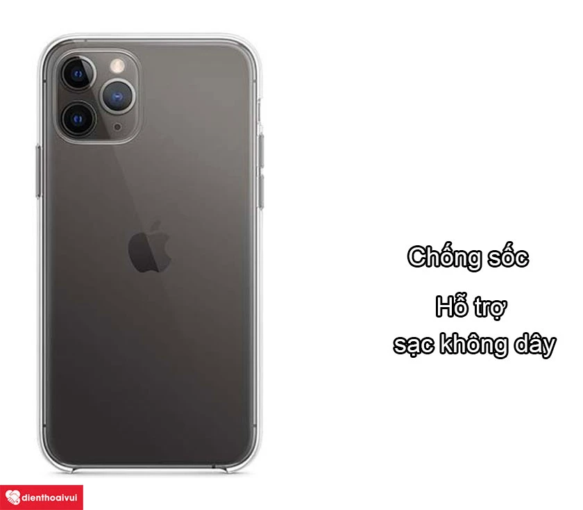 Ốp lưng chống sốc XO iPhone 12/12 Pro trong