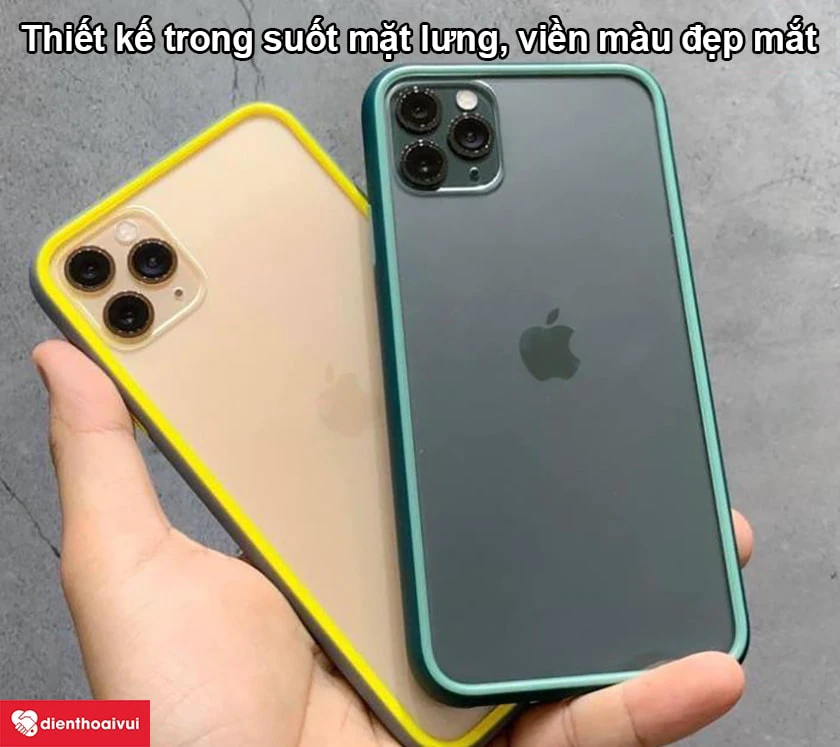 Ốp lưng S-Case iPhone 11 Pro Max trong