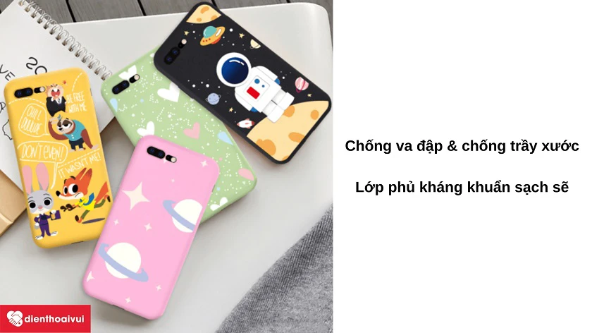 Ốp lưng viền chống va đập S-Case iPhone 6/6S Plus in hình