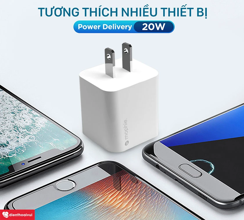 C&aacute;p sạc USB-C Mophie PD 20W