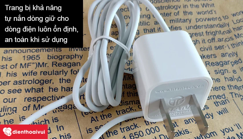 Mạch ti&ecirc;n tiến với khả năng tự nắn d&ograve;ng, hạn chế qu&aacute; nhiệt, qu&aacute; d&ograve;ng khi sạc