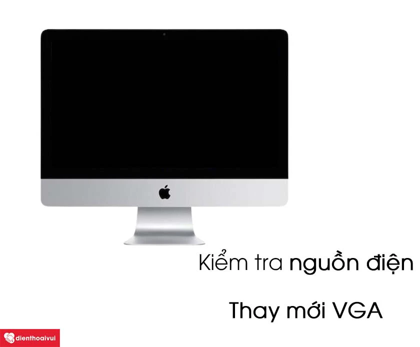 Sửa lỗi không lên hình iMAC 20 inch MID 2009 A1224 EMC 2316