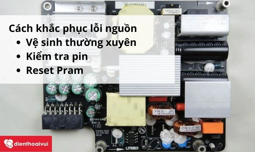 sửa lỗi nguồn iMac 21.5 inch Late-2009 A1311 EMC 2308