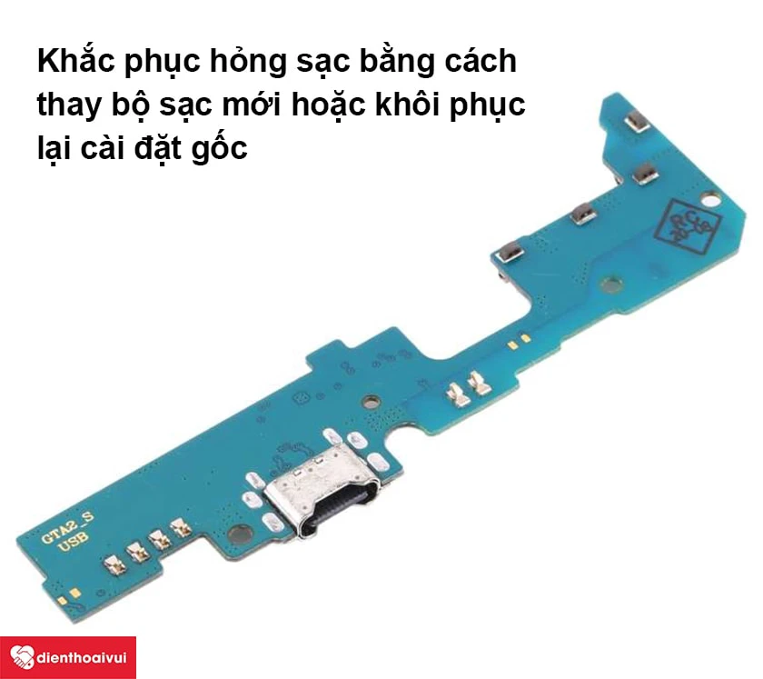 Thay cáp sạc Samsung Tab A 8.0 2019