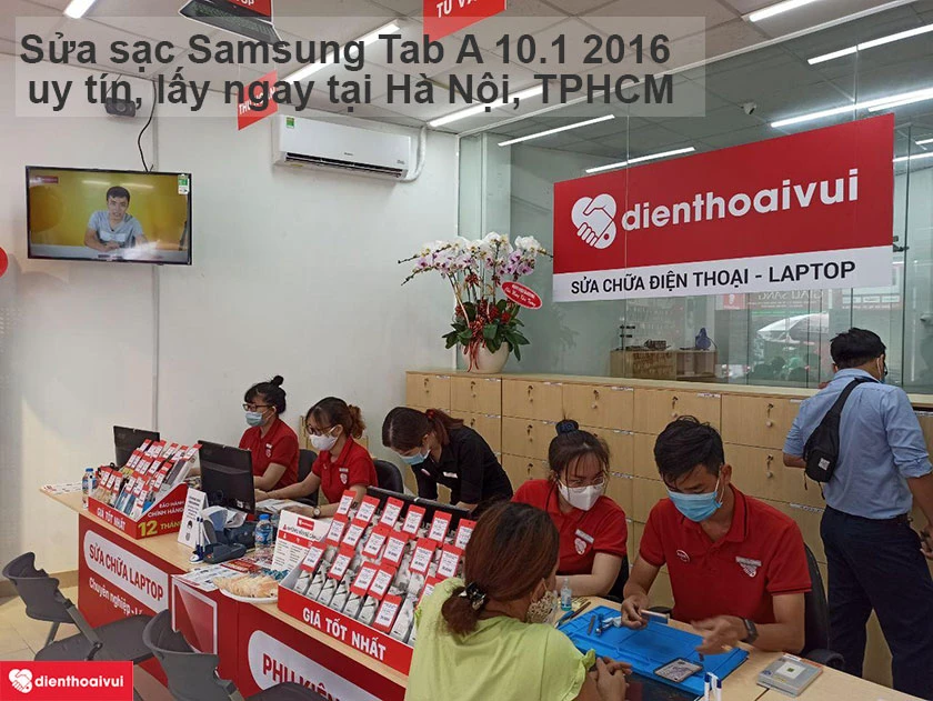 Sửa sạc Samsung Tab A 10.1 2016 