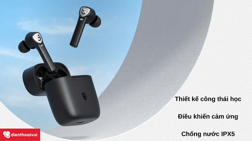 Tai nghe kh&ocirc;ng d&acirc;y Earbuds SoundPeats True Capsule 2