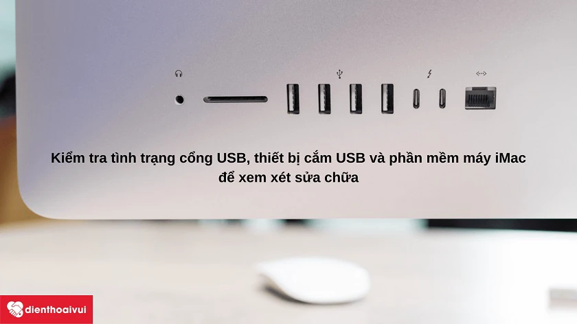 Thay c&ocirc;̉ng USB iMac 27 inch Late 2009 A1312 EMC 2374