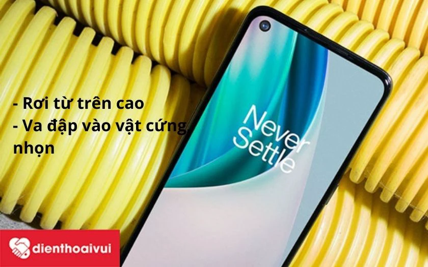 Nguy&ecirc;n nh&acirc;n dẫn đến t&igrave;nh trạng mặt k&iacute;nh Oneplus bị hỏng