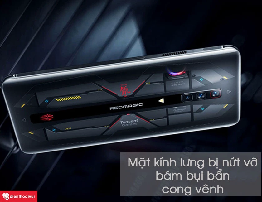 Thay kính lưng Nubia Red Magic 6 Pro