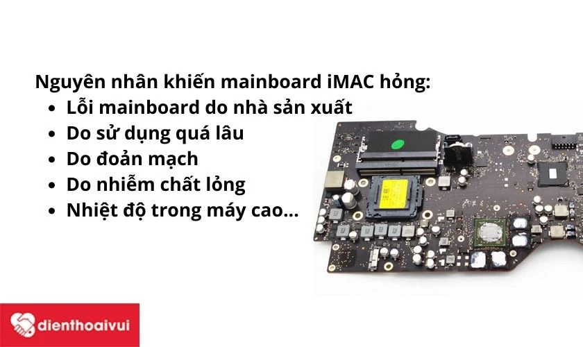 Thay mainboard iMac 21.5-inch Late-2013 A1418 EMC 2638