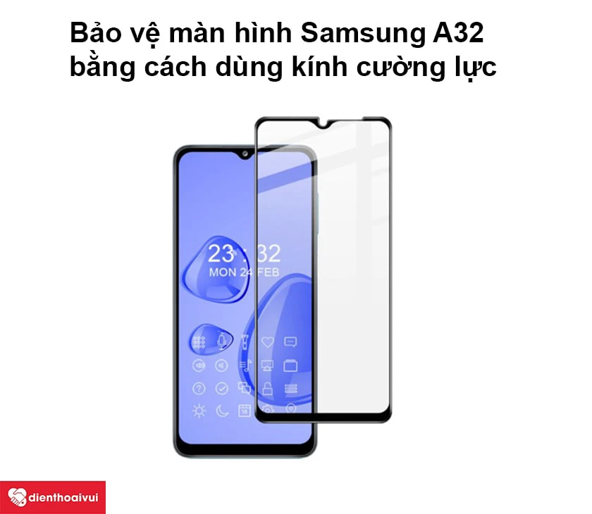 Thay m&agrave;n h&igrave;nh Samsung Galaxy A32