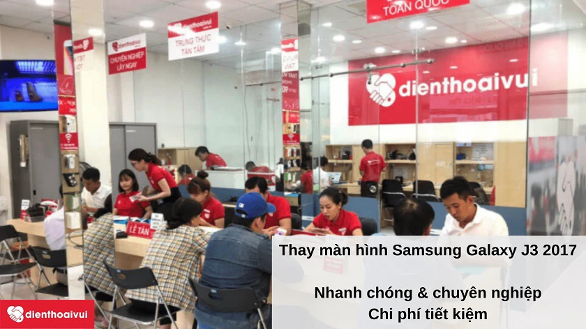 thay màn hình Samsung Galaxy J3 2017