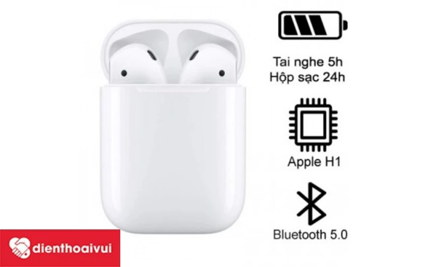 Dấu hiệu để nhận thấy tai nghe AirPods 2 đang gặp vấn đề