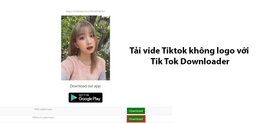 Bước 2: Truy cập vào đường link https://tiktokdownload.online/ bằng cách copy và dán chúng vào ô tab tìm kiếm trên ứng dụng trình duyệt.