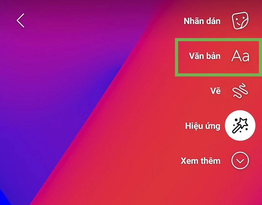 Biểu tượng kh&aacute;c tr&ecirc;n Story trong c&aacute;ch đặt c&acirc;u hỏi tr&ecirc;n story facebook